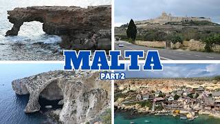 9 Days in Malta Part 2 – From Popeye Village to the Narrow Streets of Mdina [upl. by Genisia]