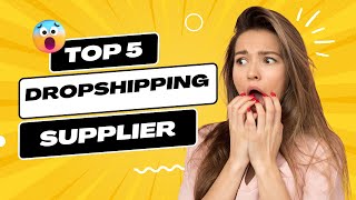 5 Best Dropshipping Suppliers For 2024  Online Business [upl. by Enrahs]