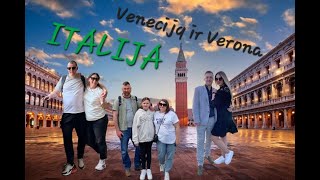 Italija Venecija ir Verona [upl. by Corena]