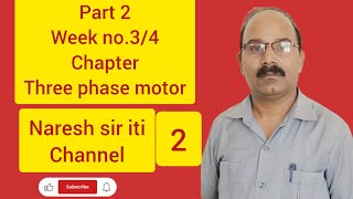 week no34 chapter Three phase motor video 2 [upl. by Etyam]