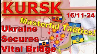 KURSK Ukraine Secures a Vital Bridge [upl. by Karmen]