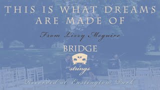 Bridge Strings  This is What Dreams are Made Of  Lizzy McGuire  Recorded at Eastington Park [upl. by Leler]