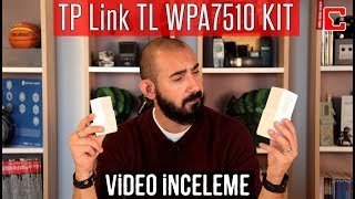 TP Link TL WPA7510 KIT İncelemesi  Powerline Adaptör [upl. by Milman]