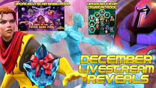 Giveaways Reveals and Onslaught  Kabams December Livestream Recap  Marvel Contest of Champions [upl. by Ileyan683]