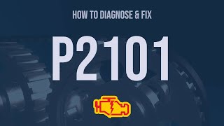 How to Diagnose and Fix P2101 Engine Code  OBD II Trouble Code Explain [upl. by Bertila]