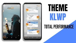 TOP klwp THEMES quotTOTAL PERFORMANCE UI FOR KLWPquot Kustom Theme [upl. by Aztirak]