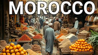 🇲🇦 FES MOROCCO WALKING TOUR EXPLORING MOROCCAN STREET FOOD AND BEYOND ANCIENT MEDINA AND MARKET [upl. by Ardaid]