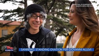 Sanremo le parole di Giovanni Allevi  La vita in diretta 08022024 [upl. by Slrahc]