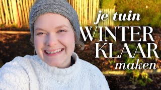 11 tips om je tuin winterklaar te maken  wat te doen in je moestuin in de winter [upl. by Eisset23]