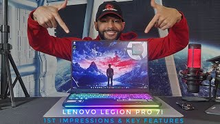 ●Lenovo Legion Pro 7i Gen 9 AI Gaming Laptop  1st Impressions amp Key Features [upl. by Marna]