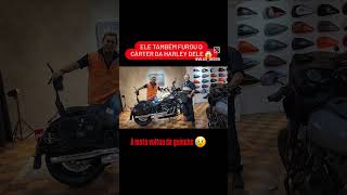 Ele também furou o Cárter da Harley Davidson dele e voltou de guincho Confira [upl. by Tnattirb198]