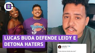 ExBBB Lucas Buda defende Leidy Elin de ataques racistas [upl. by Novj]