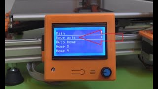 شرح قوائم الطابعة1 move axis Control lcd menu [upl. by Magree]