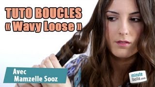 Comment boucler ses cheveux  Avec MamzelleSooz [upl. by Kirtley429]