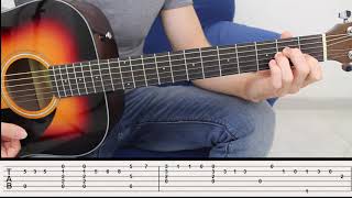 Concierto de Aranjuez  Adagio  Fingerstyle Acoustic Guitar Lesson Beginner [upl. by Redmund]