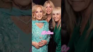 🌟 MIRTHA LEGRAND Cris Morena y Claudia Villafañe shorts mirthalegrand [upl. by Beall]