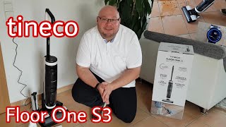 Tineco Floor one S3 Wischsauger im Test Review Hartbodenreiniger Akkusauger mit Wischfunktion [upl. by Anirod]