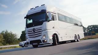 63 MERCEDES VARIO Signature 1200 MB Actros 2553 LLL [upl. by Hardigg]