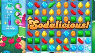 Candy Crush Soda Saga Level 885  NO BOOSTERS [upl. by Weinman279]