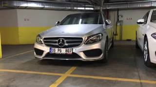 MERCEDES C200d AMG W205 0100 HIZLANMA [upl. by Imugem]