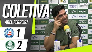 COLETIVA ABEL FERREIRA  AO VIVO  Bahia 1 x 2 Palmeiras  Brasileirão 2024 [upl. by Haidebej418]