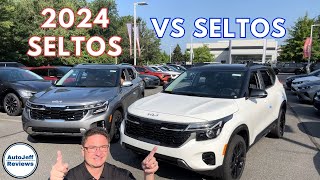 Comparing 2024 Kia Seltos XLine vs SX  I Compare amp You Choose [upl. by Ijic154]