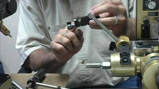 Dalan Hargrave Basic Set up for Poly Metric OMF Concave Faceting [upl. by Nocaj]