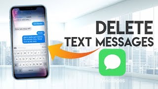 How to Delete Text Messages on iPhone [upl. by Natek]