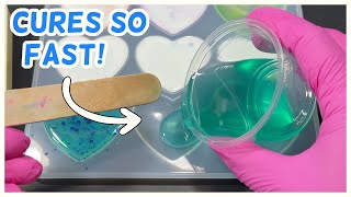 Resin that CURES in 10mins  POLYURETHANE Resin Demo FastCureResin [upl. by Kehoe331]