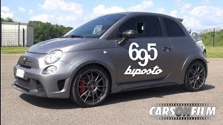 Abarth 695 Biposto walk around with Exhaust note and UK Pricing [upl. by Eyak179]