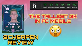 UCL SCHERPEN REVIEW AND GAMEPLAY  SCHERPEN FC MOBILE GAMEPLAY AND REVIEW [upl. by Eeznyl]