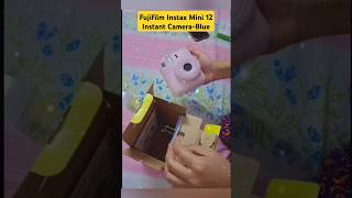 Fujifilm Instax Mini 12 Instant CameraBlueunboxingshortscamerayoutubeshorts [upl. by Aihtak789]