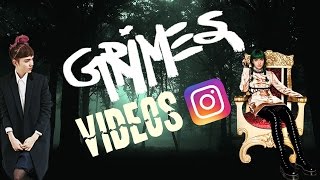 Grimes Instagram Videos [upl. by Ydnil]