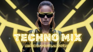 TECHNO MIX 2024 🦇 Techno Remixes Of Popular Songs 🦇 Only Techno Bangers 🦇 Techno BatGirl [upl. by Naeroled]