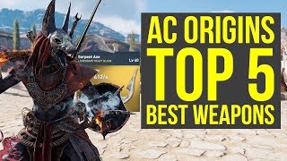 Assassins Creed Origins Best Weapons SCEPTER OF ANUBIS  IS IT ANY GOOD AC Origins Best Weapons [upl. by Bernt]