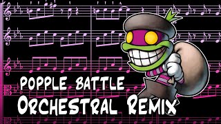 Popple Battle Orchestral Remix  Mario amp Luigi Superstar Saga [upl. by Millwater]