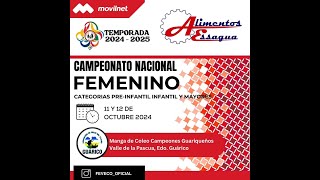 Campeonato Nacional de Coleo Categoría PRE  INFANTIL  INFANTIL Y MAYORES FEMENINO 12102024 [upl. by Ibbed]