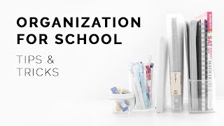 organization tips  tricks for students 📚 [upl. by Nednarb]