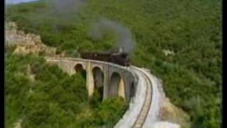 Greek Pelion railway video [upl. by Triley346]