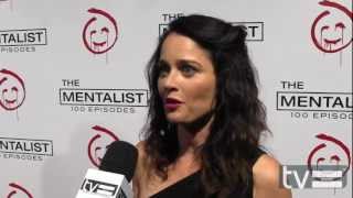 Robin Tunney at The Mentalist Season 5 100th Episode Party [upl. by Erbua]