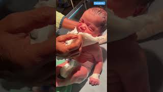 Newborn Baby care Video medical viralvideo [upl. by Varin353]