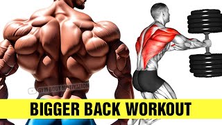 Most Effective Back Workout at Gym [upl. by Farrica]