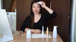 NuFace Trinity Pro Series Microcurrent Facial Toning Device  Advance Treatment Tutorial  Lift [upl. by Ahseem]