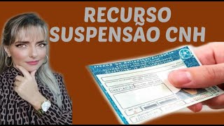 COMO RECORRER DA SUSPENSÃƒO DA CNH SUSPENSÃƒO da CNH  DIREITO DE DIRIGIR DETRAN [upl. by Cloris]