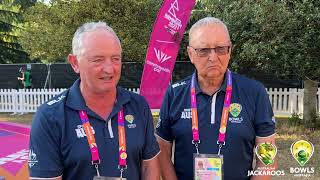 2022 Commonwealth Games Bowls Australia CEO and President rapt with Games performance [upl. by Haidej]