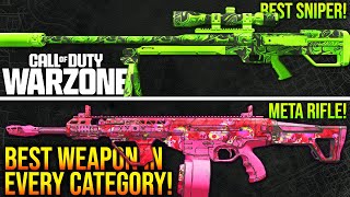 WARZONE New BEST META LOADOUT In EVERY WEAPON CATEGORY WARZONE META [upl. by Annasus]