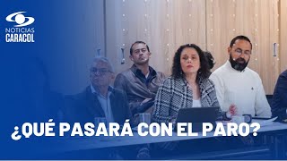 EN VIVO  Reunión entre gremio de camioneros y el Gobierno ¿se levantará el paro [upl. by Lorolla]