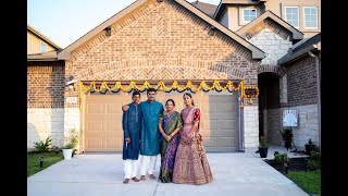 Anitha amp Sudharsans Housewarming Trailer  Leander TX  samasmile2camera605 [upl. by Ttenneb379]