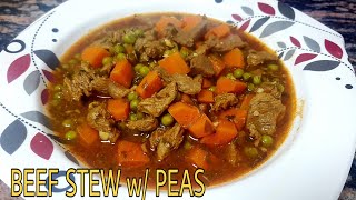 How to cook BAZELLA  Lebanese Beef Stew w Peas [upl. by Cornie]