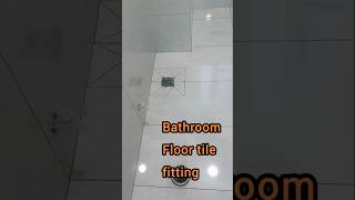 Bathroom floor tiles fittings diy tiles bathroomdecor construction foryou shors [upl. by Marris598]